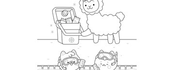 Cloudy &amp; Stormy kolorowanka