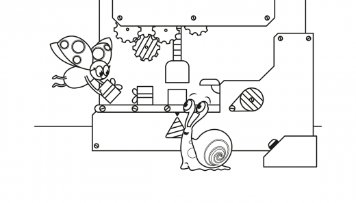 kolorowanka Baczne Oczka