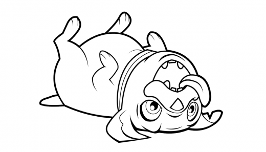 Kolorowanka Staś i fajna babcia