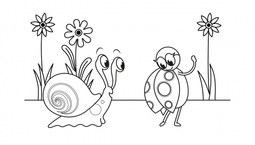 kolorowanka Baczne Oczka