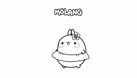Molang kolorowanka [11]