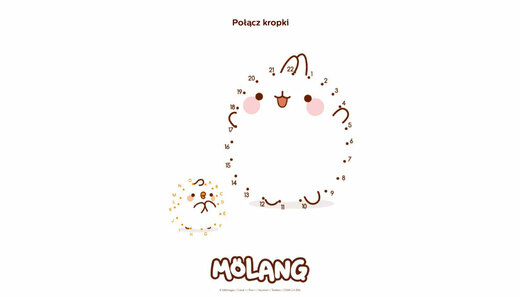 Molang połącz kropki [3]