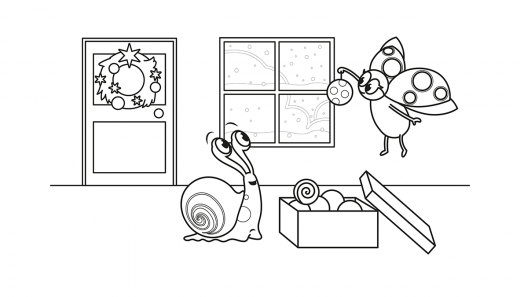 kolorowanka Baczne Oczka