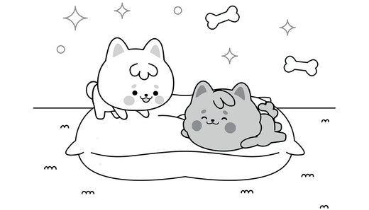 Cloudy & Stormy kolorowanka