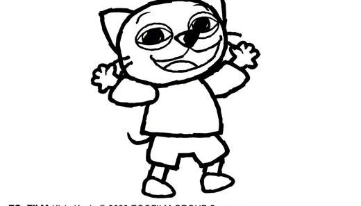 Kolorowanka Kicia Kocia